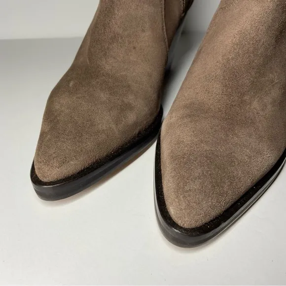 NEW TORAL Size 38 US 7 Afelpado River Fire Western Boots Heeled Suede Tuckernuck