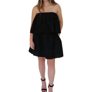 NEW ULLA JOHNSON oui dress in noir