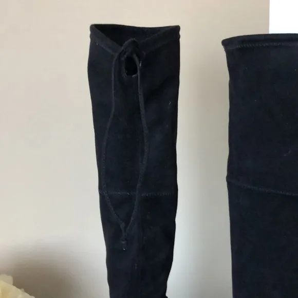New UNISA Black Over the Knee 4” Heeled Boots
