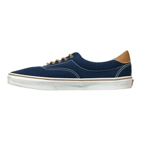 NEW Vans Era 59 Navy Chevron Canvas Dress Blues Casual Skate Shoes Sneakers 13