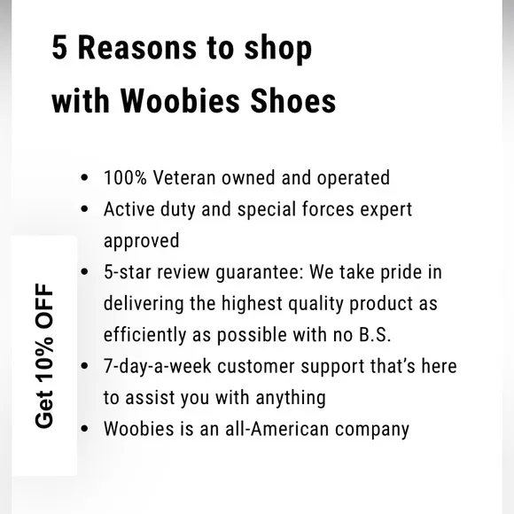 NEW Woobies Tactical MOD 1 OD Army Green Canvas Laced Up Shoes Men’s Size 11.5