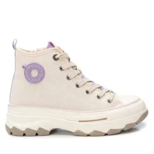 NEW XTI women's sneaker boots in beige