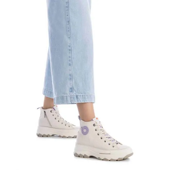 NEW XTI women's sneaker boots in beige