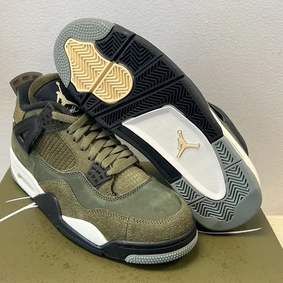 NIB - Air Jordan 4 Retro SE 'Craft - Olive' FB9927-200 | Men's Size 8