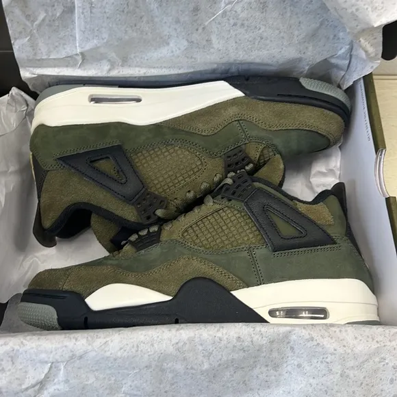 NIB - Air Jordan 4 Retro SE 'Craft - Olive' FB9927-200 | Men's Size 8