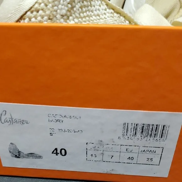 Nib Castaner Beige Espadrille Wedges