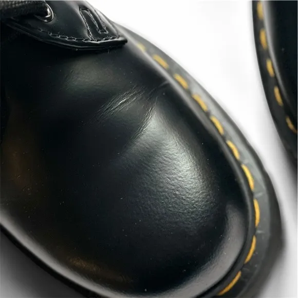 NIB* Dr. Martens 1461 Smooth Leather Platform in Black - Women's 6