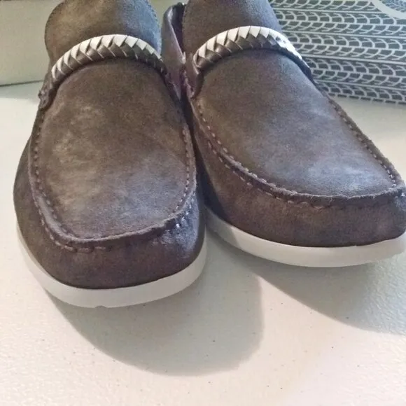 NIB Olive Suede - Moccasins Loafers Drivers 9.5 - Retail for $119