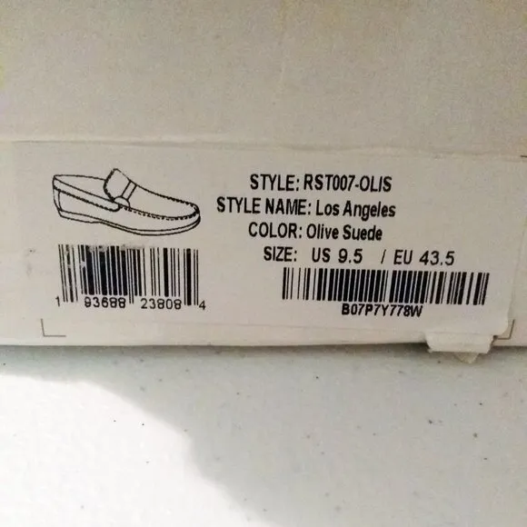 NIB Olive Suede - Moccasins Loafers Drivers 9.5 - Retail for $119
