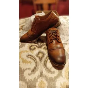 NIB Steave Madden brown vintage style Jaguar size 16. Oxford Shoes.
