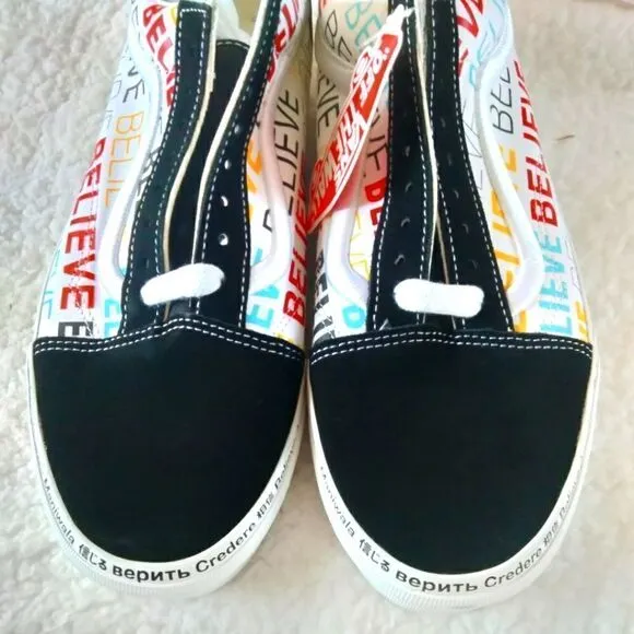 NIB Vans Old Skool Believe Shoes Sz11