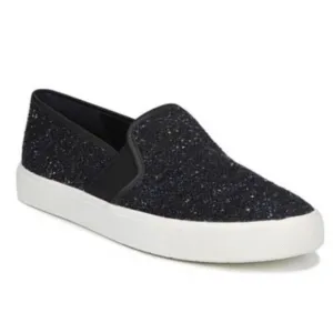 NIB Vince Blair Slip On Sneakers Navy Tweed Sz 9.5