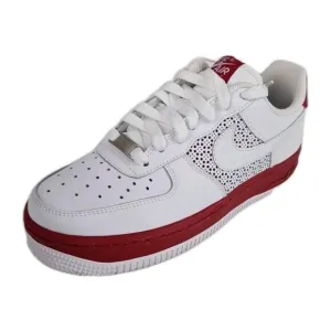 Nike Air Force 1 GS White Leather Sneaker Size 5.5 Youth = 7 Women