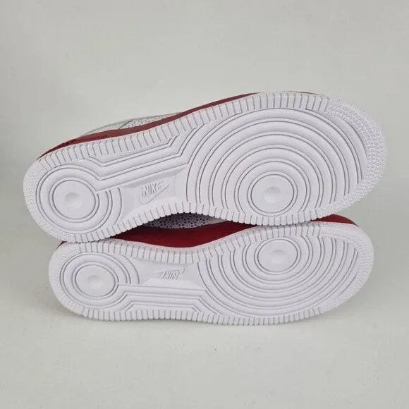 Nike Air Force 1 GS White Leather Sneaker Size 5.5 Youth = 7 Women