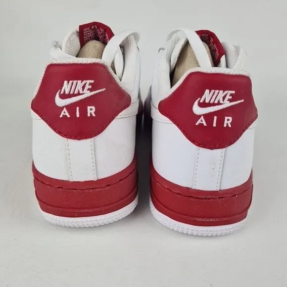 Nike Air Force 1 GS White Leather Sneaker Size 5.5 Youth = 7 Women