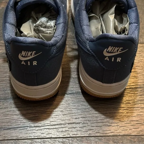 Nike Air Force 1 low top west coast Los Angeles boys shoes size 3.5Y