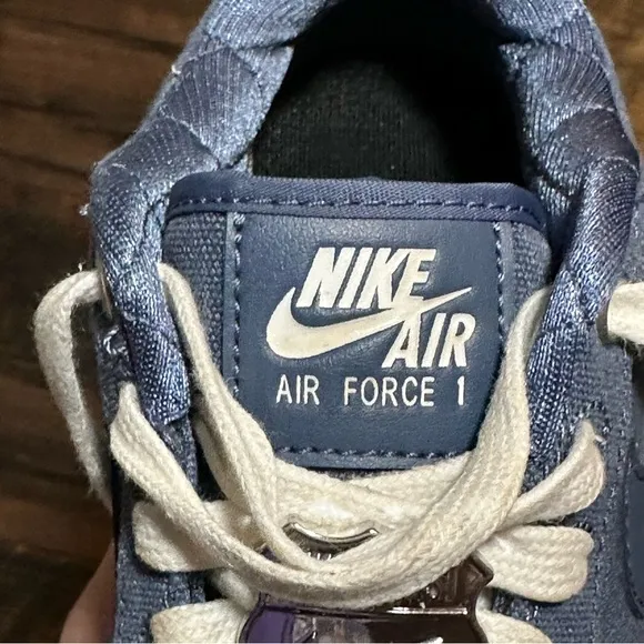 Nike Air Force 1 low top west coast Los Angeles boys shoes size 3.5Y