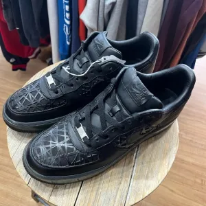 Nike Air Force 1 Supreme Max Air Birds Nest Size 11.5 Black Custom 318772-002