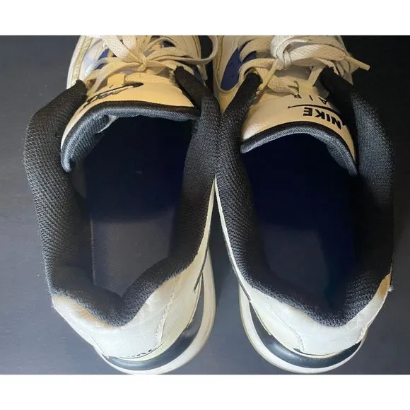 Nike Air Max LTD Mens 13 Leather White Black Royal Shoes 317551-194 Athletic