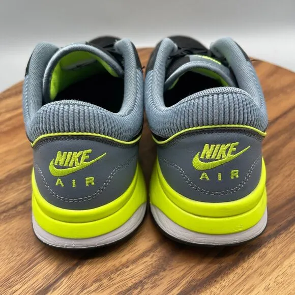Nike Air Odyssey Shoes Mens Size 10 Leather  BLACK DARK GRAY 2014 684773-003