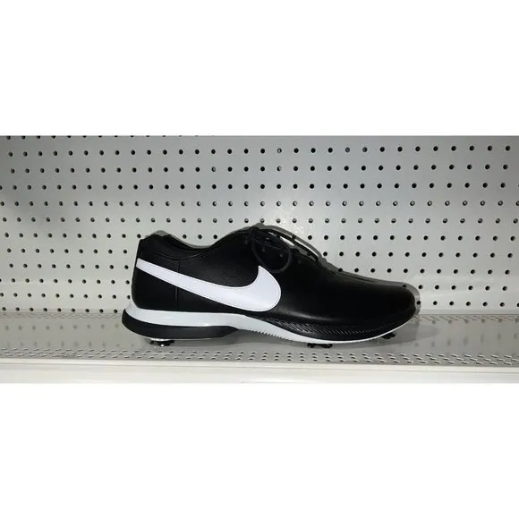 Nike Air Zoom Victory Tour 2 Mens Leather Golf Shoes Spikes Size 9 Black White