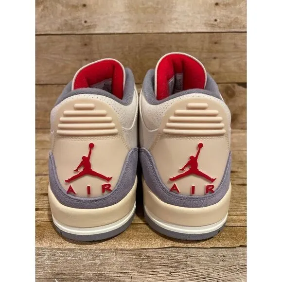 Nike Air Jordan 3 Retro SE Muslin Canvas Shoes DH7139 100 Men’s Size 13