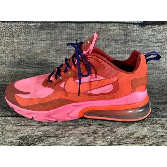 Nike Air Max 270 React Electronic Mens Size 13 Running Shoes Sneakers AO4971-600