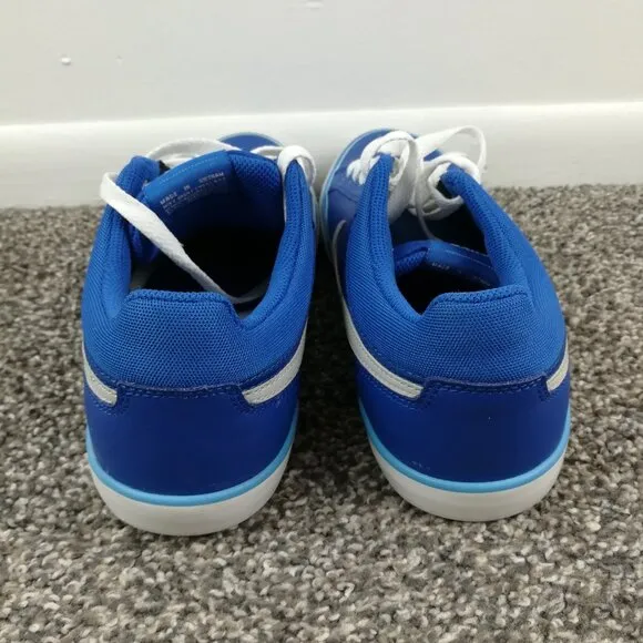 NIKE Capri III-3 Low Shoes - Mens Size 8 - Blue Leather Sneakers - 579622-441
