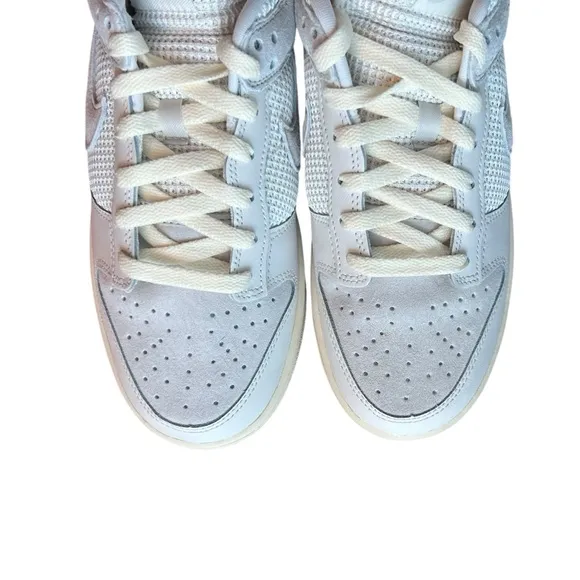 Nike Dunk Low Phantom Bone Sneakers Sz 9M/10.5W Light Gray Lace Up Cushion Shoes