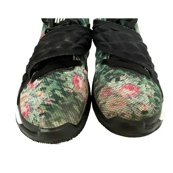 Nike Kyrie Irving Low Floral Basketball Sneakers Black AO8979-002 Mens Sz 10.5
