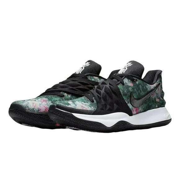 Nike Kyrie Irving Low Floral Basketball Sneakers Black AO8979-002 Mens Sz 10.5