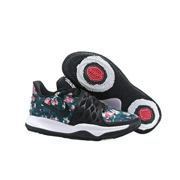 Nike Kyrie Irving Low Floral Basketball Sneakers Black AO8979-002 Mens Sz 10.5