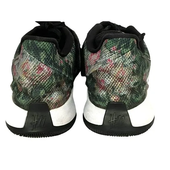 Nike Kyrie Irving Low Floral Basketball Sneakers Black AO8979-002 Mens Sz 10.5