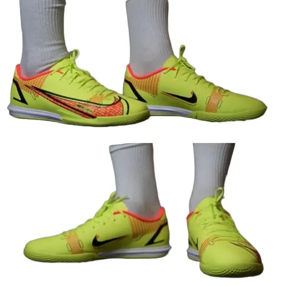 Nike Mercurial Vapor XIV Academy IC-CV0973-760 Soccer Shoes in Green Size US6