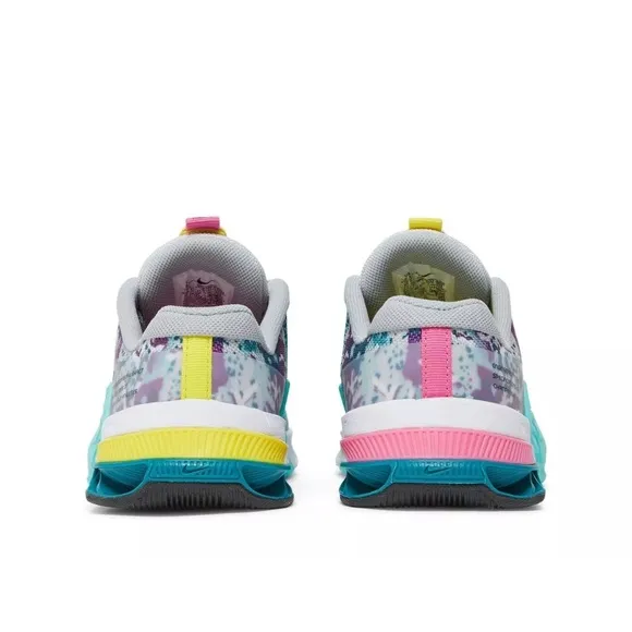 NIKE Metcon 8 'Graffiti Graphics' Women's Training Shoes Blue Gray Pink 7.5