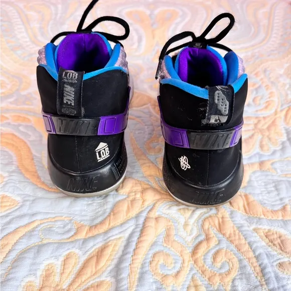 Nike Purple and Blue Sneakers
