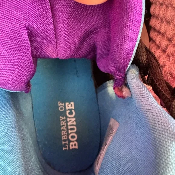 Nike Purple and Blue Sneakers