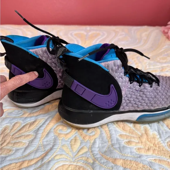 Nike Purple and Blue Sneakers