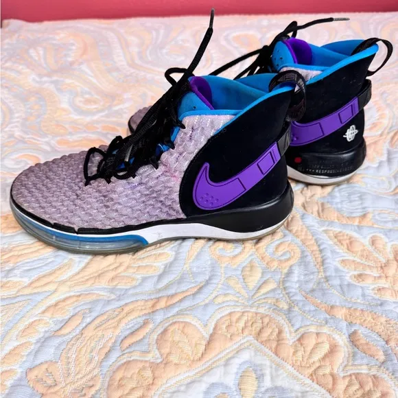 Nike Purple and Blue Sneakers