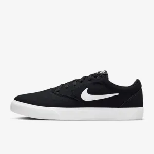 Nike SB charge canvas sneaker black white shoes 8M