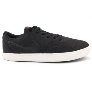 NIKE SB Check‎ Solar Soft Mens Sz 11 Charcoal Canvas Skateboard Shoes 843896-007