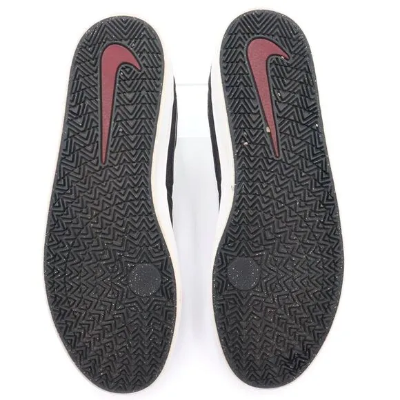 NIKE SB Check‎ Solar Soft Mens Sz 11 Charcoal Canvas Skateboard Shoes 843896-007