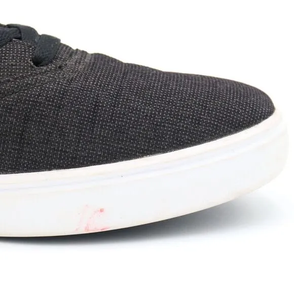 NIKE SB Check‎ Solar Soft Mens Sz 11 Charcoal Canvas Skateboard Shoes 843896-007