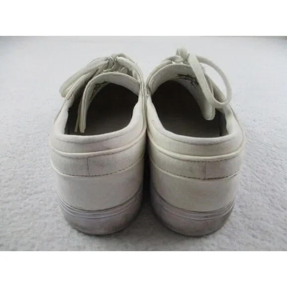 Nike SB Zoom Size 11.5 Stefan Janoski Low‎ Canvas Shoes White 615957-121