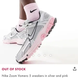 Nike Silver and Pink Athletic Shoes Modern Design