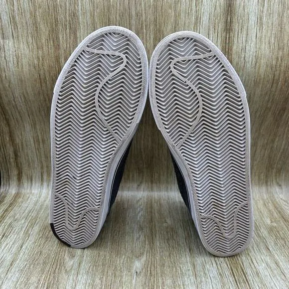 Nike‎ Toki ND Men's Size 12 Grey White Mid Canvas Athletic Shoes Sneakers