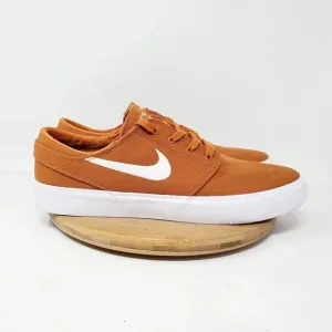 Nike SB Stefan Janoski Shoes Mens 8.5 Cider Canvas Lace Up Low Skate Sneakers
