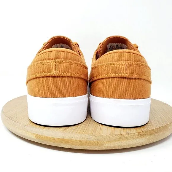 Nike SB Stefan Janoski Shoes Mens 8.5 Cider Canvas Lace Up Low Skate Sneakers