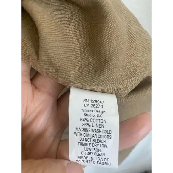 Nili Lotan Andrea cotton Llnen blend shirt dress
