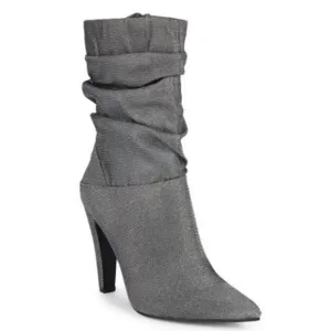 NINA Metallic Heeled Boots